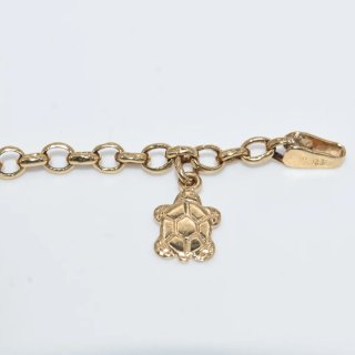 Pulsera oro 18k con charms