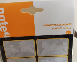 Pack de Etiquetas Autocolantes com Padrão de Tubar