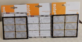 Pack de Etiquetas Autocolantes com Padrão de Tubar