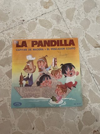3 Vinilos 45rpm La Pandilla