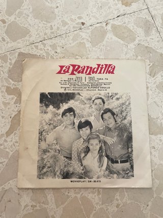3 Vinilos 45rpm La Pandilla