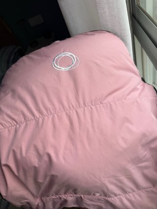 Saco de invierno original Bugaboo rosa pastel