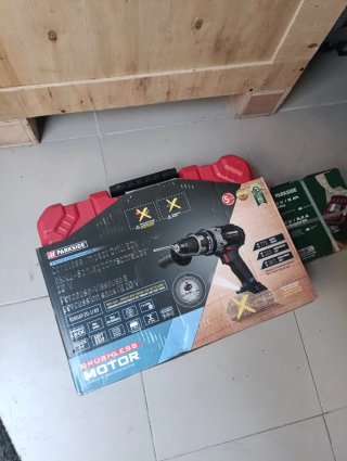 Taladro Percutor Parkside 20V Brushless