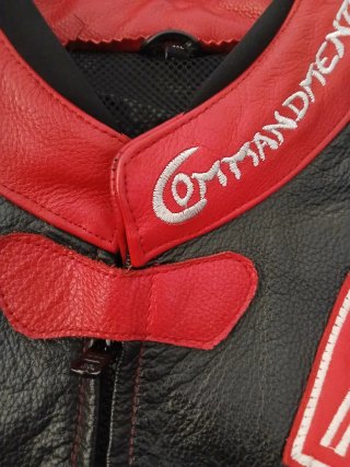 Chaqueta Cuero Vintage Marlboro Racing