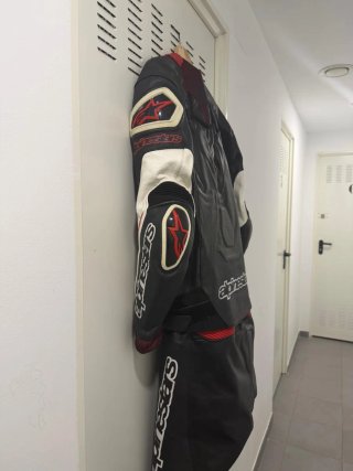 Mono Cuero Alpinestars 2 Piezas Talla 52