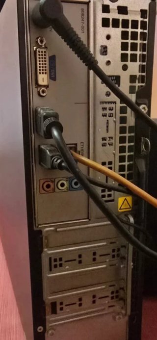 PC HP completo con pantalla