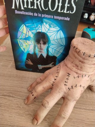 Miércoles. Novela primera temporada y Cosa