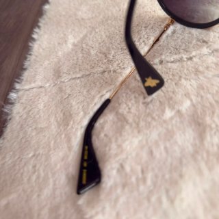 Gafas Gucci GG0061S Negro/Dorado