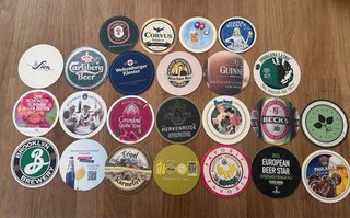 Sottobicchieri birra assortiti