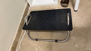 Reposapiés Ikea DAGOTTO negro