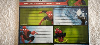 Pack de 16 Etiquetas Autocolantes Spiderman - Nova
