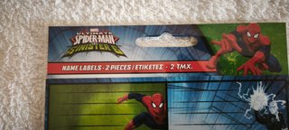 Pack de 16 Etiquetas Autocolantes Spiderman - Nova