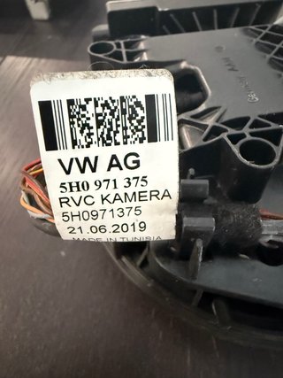 Cámara Trasera Original VW ID3 ID4 ID5 Golf Blanca