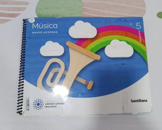 Libro Música 5º Primaria Santillana