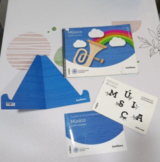 Libro Música 5º Primaria Santillana