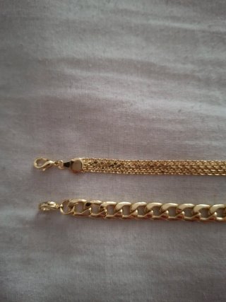 Pulsera laminada 18k