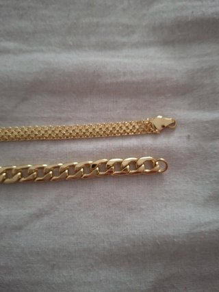 Pulsera laminada 18k
