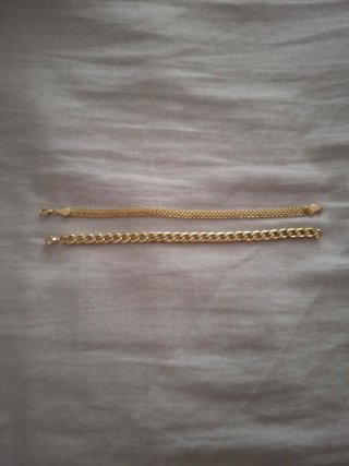 Pulsera laminada 18k