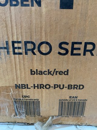 : Silla Gaming noblechairs HERO Negra/Roja