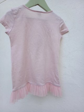 Camiseta niña Zara 4-5 años rosa
