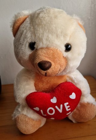 Lote 2 peluches oso y panda
