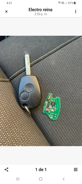 Llave Coche Renault Clio Kangoo