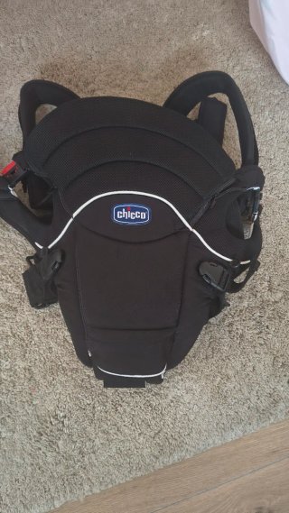 Mochila Portabebés Chicco Negra