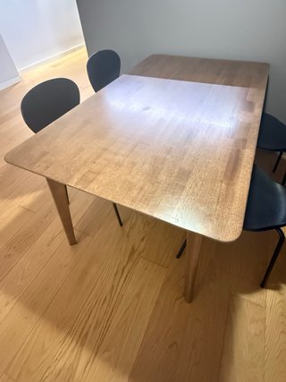 Mesa comedor madera 4-6 personas