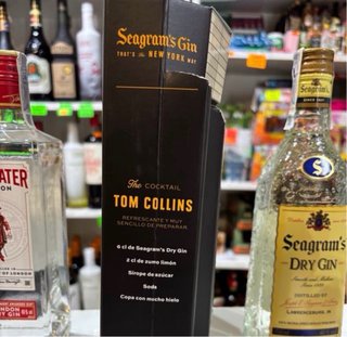 Vasos Seagram's Gin Edición Limitada