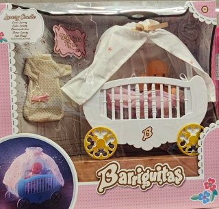 Barriguitas Cuna de Lujo con Accesorios