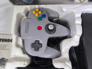 Nintendo 64 Consola Negra/Gris Completa