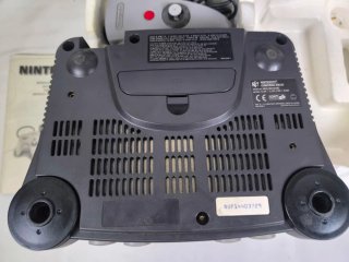 Nintendo 64 Consola Negra/Gris Completa