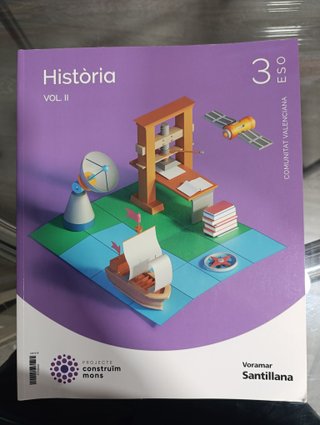 Libro Història 3 ESO Voramar Santillana