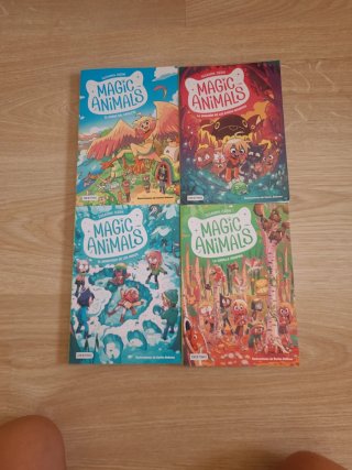 Magic Animals 4 primeros libros.