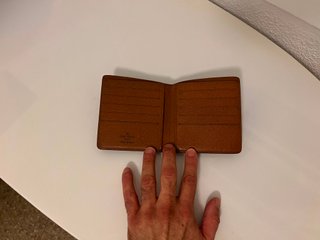 Cartera Louis Vuitton Monogram Marrón