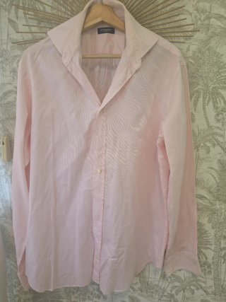 Camisa Burberry Rosa Talla L