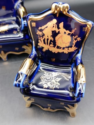 Cajas Sofá y Sillones Porcelana Limoges