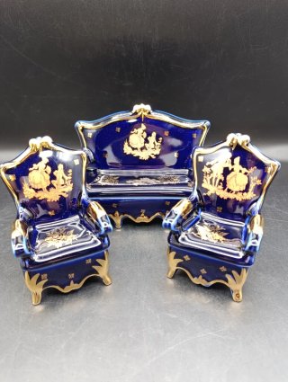 Cajas Sofá y Sillones Porcelana Limoges