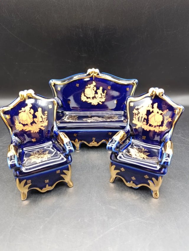 Cajas Sofá y Sillones Porcelana Limoges