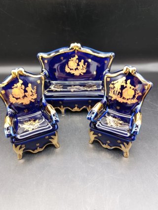 Cajas Sofá y Sillones Porcelana Limoges