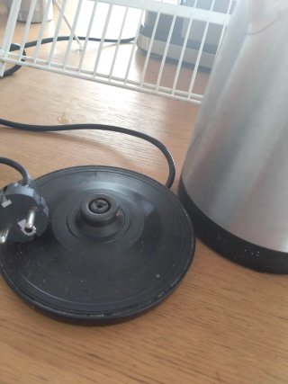 Cafetera y Hervidor con escurreplatos