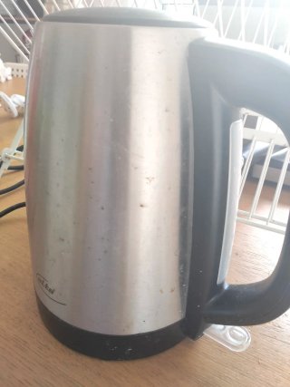 Cafetera y Hervidor con escurreplatos