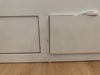 Cama nido blanca Ikea con cajones