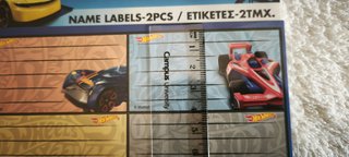 Pack de 16 Etiquetas Autocolantes Hot Wheels