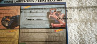 Pack de 16 Etiquetas Autocolantes Hot Wheels