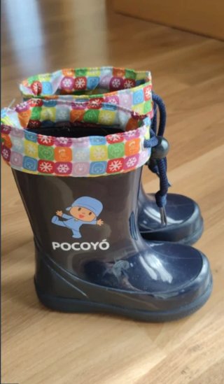 Paraguas y botas agua Pocoyó VER FOTOS