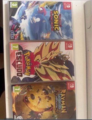 Cajas vacías Nintendo Switch