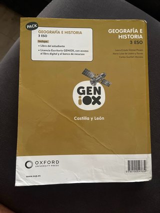 Geografía e historia 3°ESO. Ed Oxford.