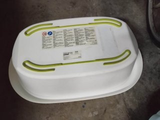 Bañera bebé Ikea y sujeta bebé