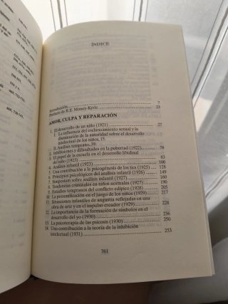 Melanie Klein. Obras Completas 1a parte.